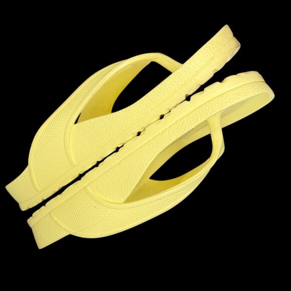 Birkenstock Women’s Gizeh EVA Flip Flop Sandals Yellow Sz 9 - Picture 8 of 9